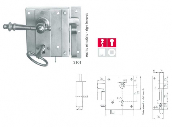 Drr. Dorfschmied - Kastenschloss