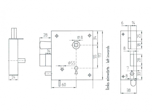 Drr. Dorfschmied - Kastenschloss